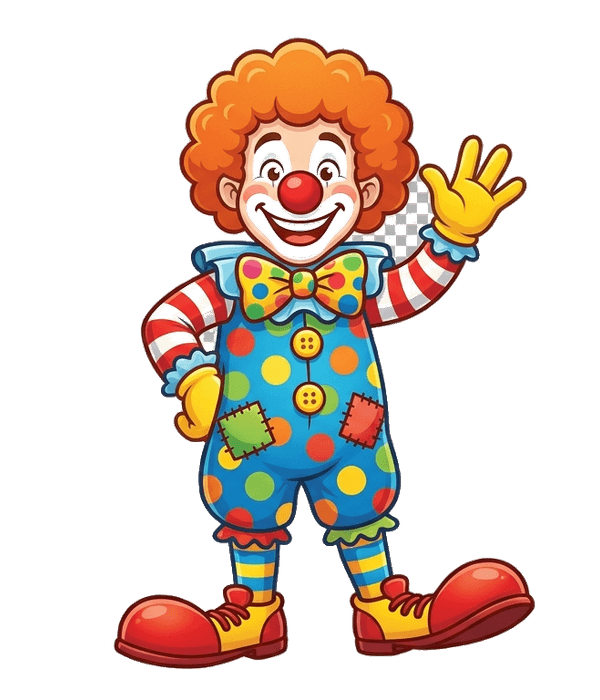 Vrolijke clown